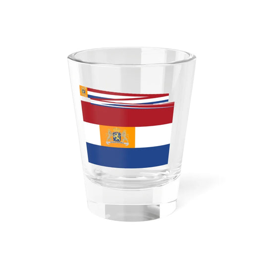 Prins Koninklijke Huis vlag en wimpel Nederland 1898-1908 (Netherlands) Shot Glass 1.5oz 1.5oz - Go Mug Yourself
