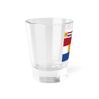 Prins Koninklijke Huis vlag en wimpel Nederland 1898-1908 (Netherlands) Shot Glass 1.5oz - Go Mug Yourself