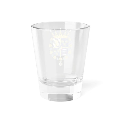 Prins Nicolas vapen med Serafimerorden (Sweden) (Coat of Arms) Shot Glass 1.5oz - Go Mug Yourself