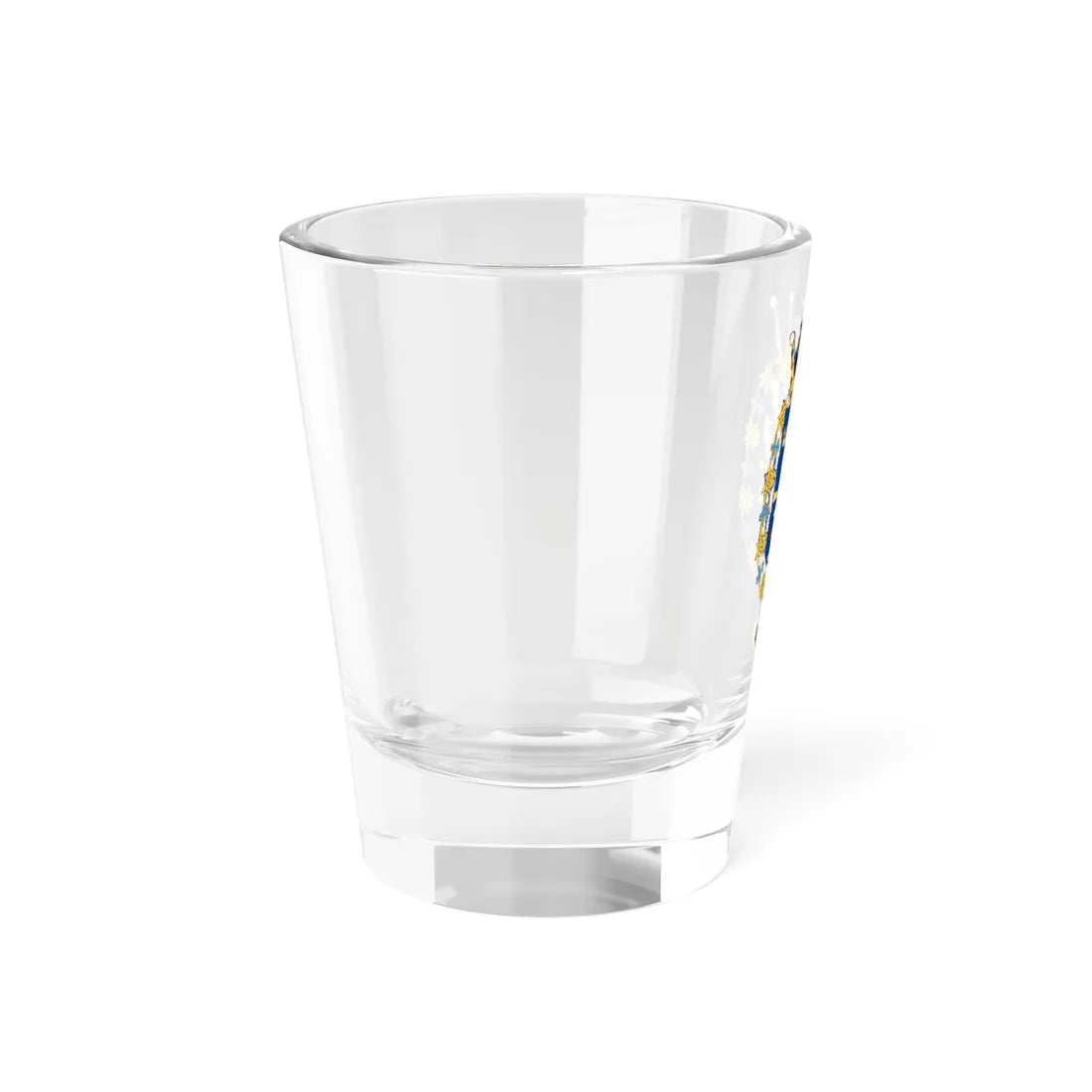 Prins Nicolas vapen med Serafimerorden (Sweden) (Coat of Arms) Shot Glass 1.5oz - Go Mug Yourself