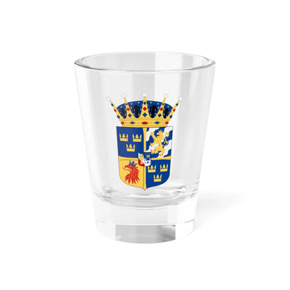 Prins Oscar vapen (Sweden) (Coat of Arms) Shot Glass 1.5oz 1.5oz - Go Mug Yourself