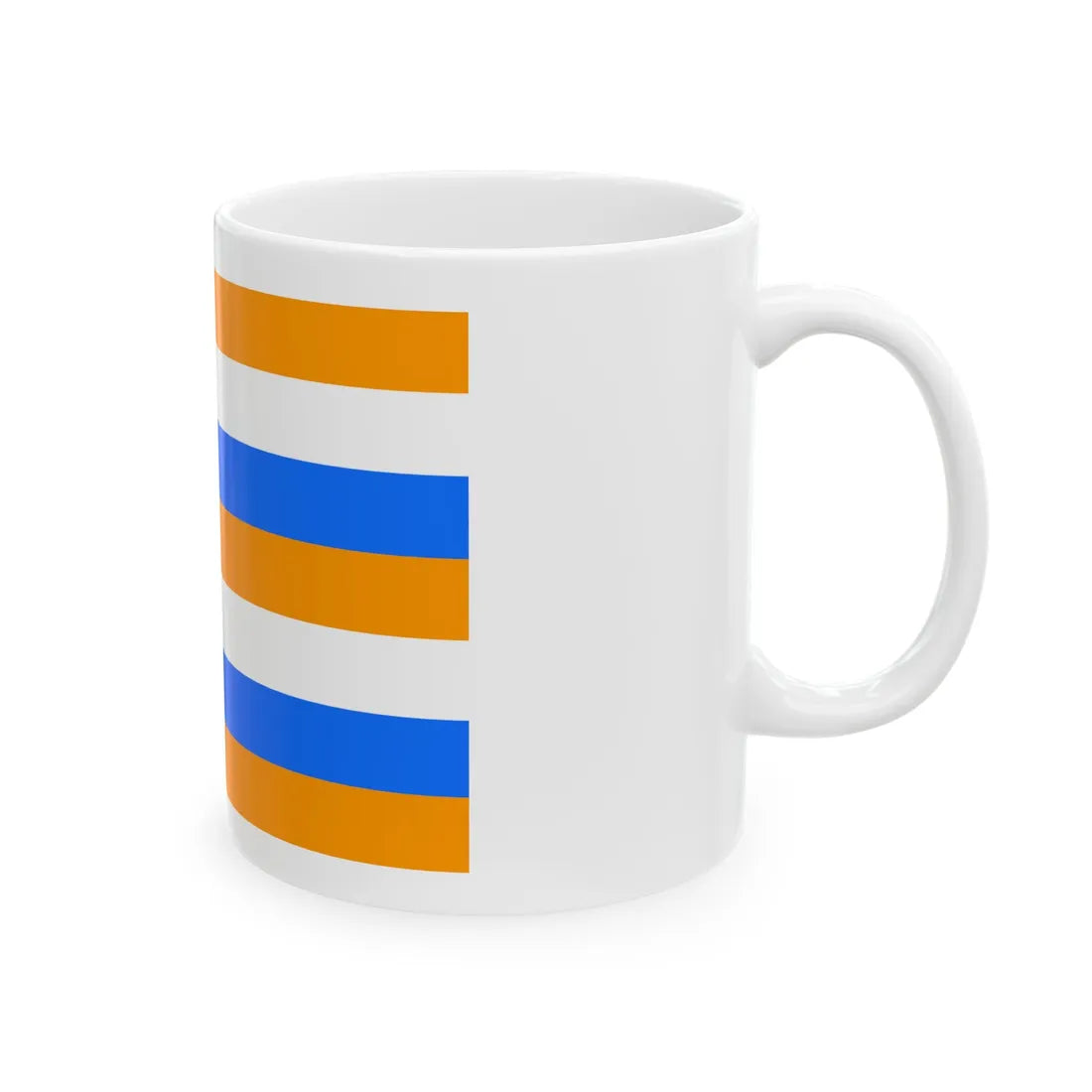Prinsenvlag7 (Netherlands) White Coffee Mug - Go Mug Yourself