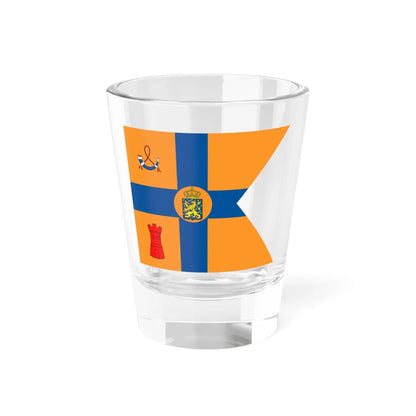 Prinses Amalia en zussen vlag (Netherlands) Shot Glass 1.5oz 1.5oz - Go Mug Yourself