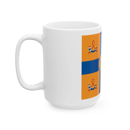 Prinses Emma der Nederlanden vlag (Netherlands) White Coffee Mug - Go Mug Yourself