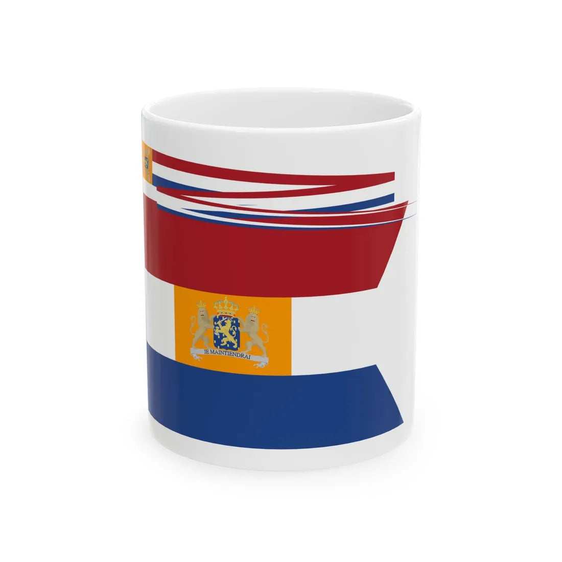 Prinses Koninklijke Huis vlag en wimpel Nederland 1898-1908 (Netherlands) White Coffee Mug 11oz - Go Mug Yourself