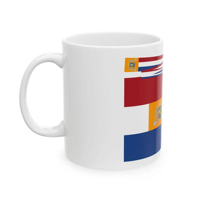 Prinses Koninklijke Huis vlag en wimpel Nederland 1898-1908 (Netherlands) White Coffee Mug - Go Mug Yourself