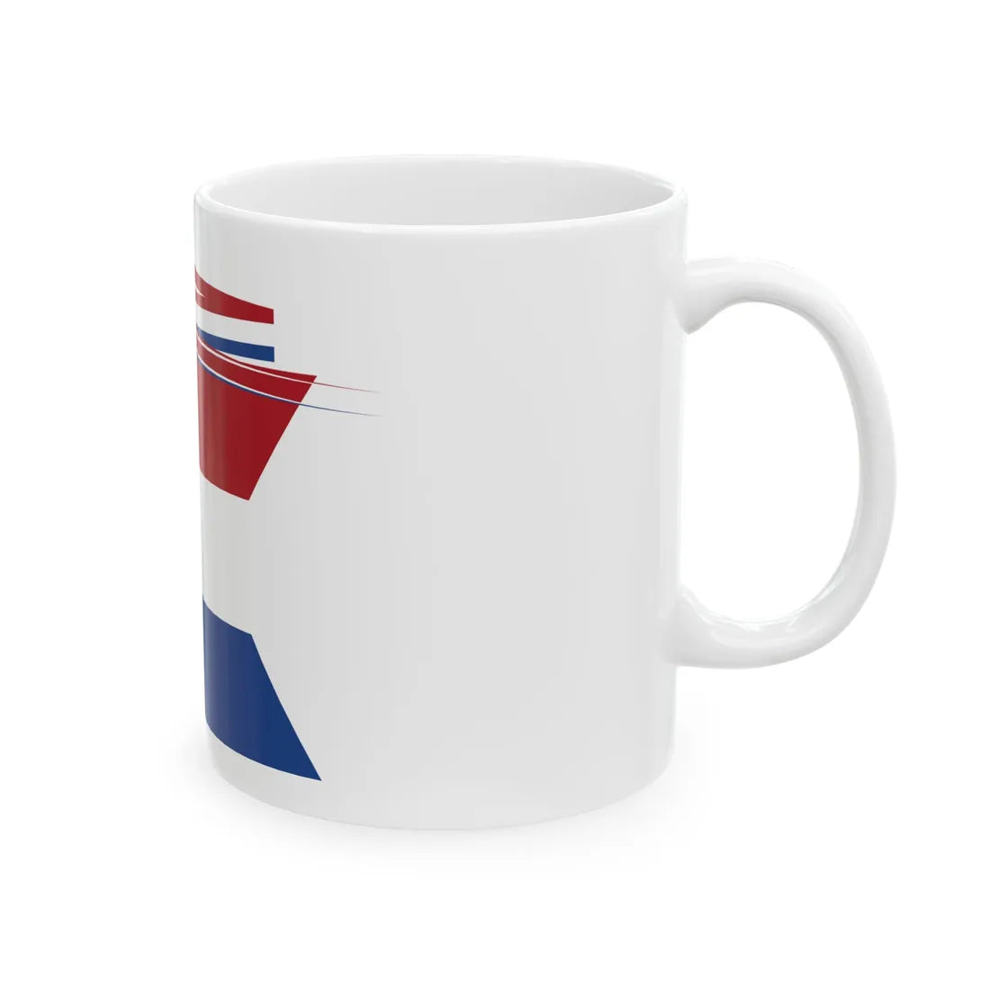 Prinses Koninklijke Huis vlag en wimpel Nederland 1898-1908 (Netherlands) White Coffee Mug - Go Mug Yourself