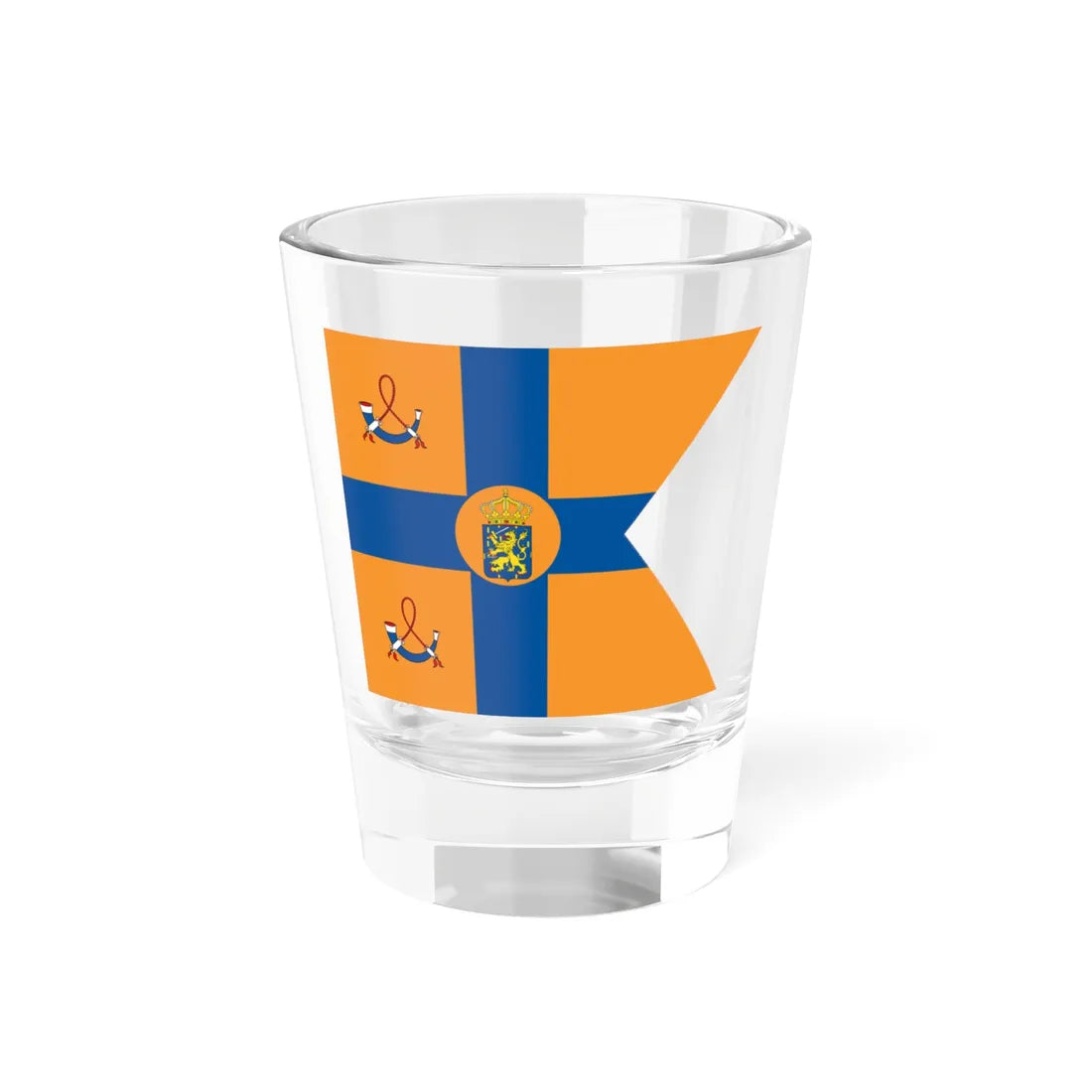 Prinses Marie der Nederlanden vlag (Netherlands) Shot Glass 1.5oz 1.5oz - Go Mug Yourself