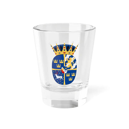 Prinsessan Ines vapen (Sweden) (Coat of Arms) Shot Glass 1.5oz 1.5oz - Go Mug Yourself