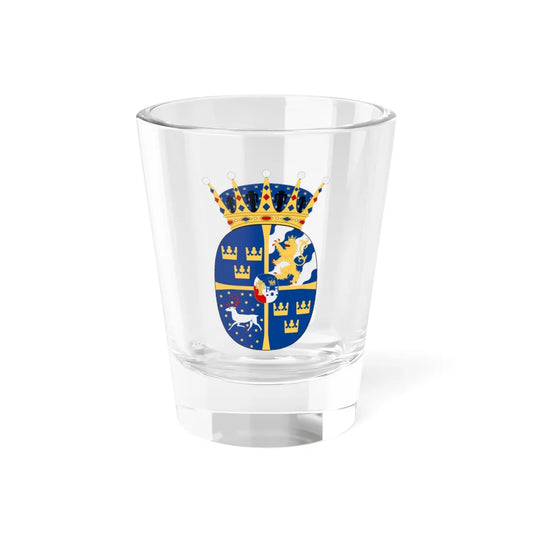 Prinsessan Ines vapen (Sweden) (Coat of Arms) Shot Glass 1.5oz 1.5oz - Go Mug Yourself