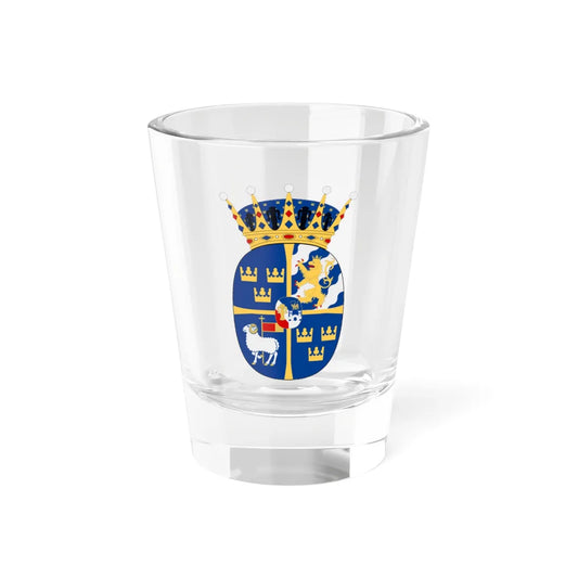 Prinsessan Leonore vapen (Sweden) (Coat of Arms) Shot Glass 1.5oz 1.5oz - Go Mug Yourself