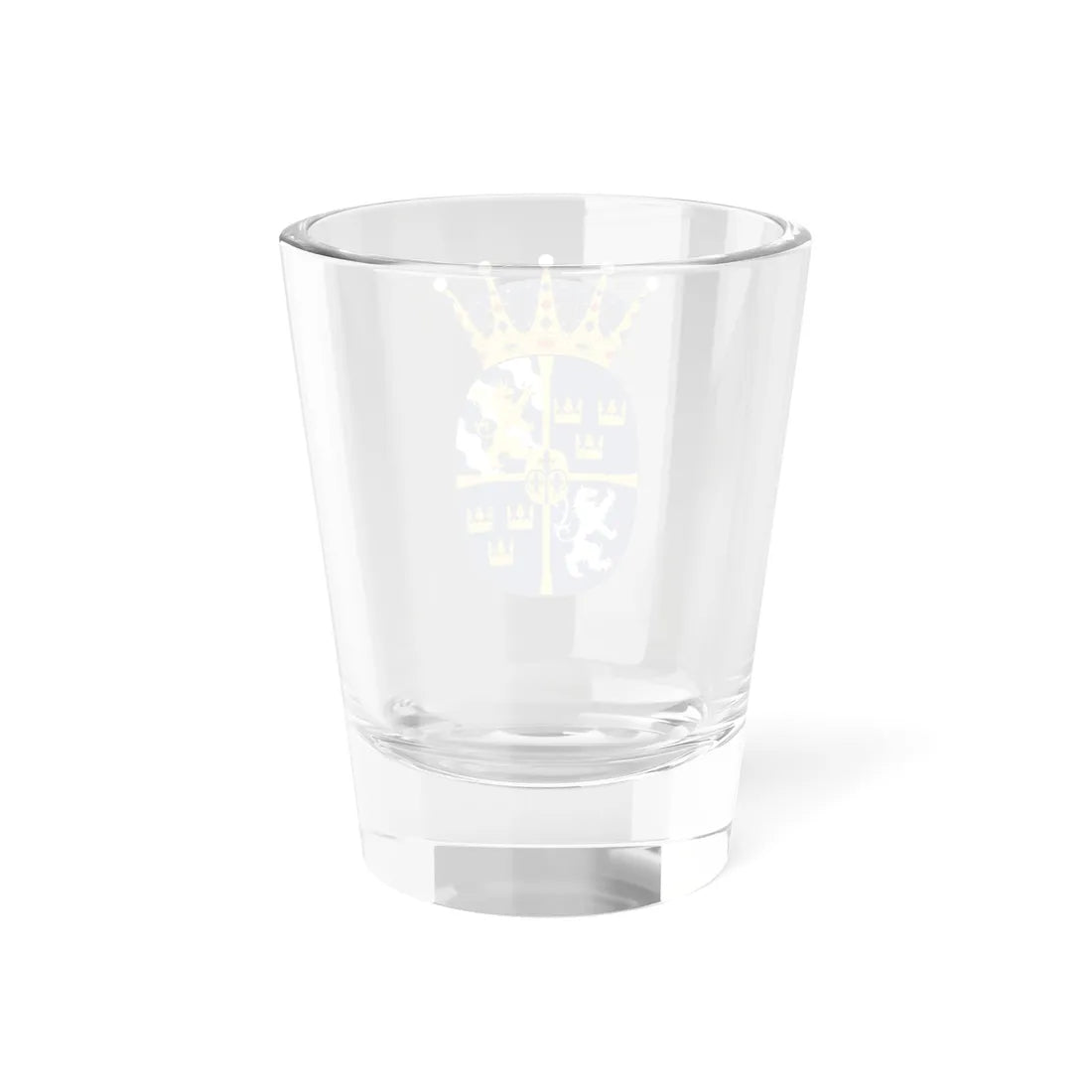 Prinsessan Lilian vapen (Sweden) (Coat of Arms) Shot Glass 1.5oz - Go Mug Yourself