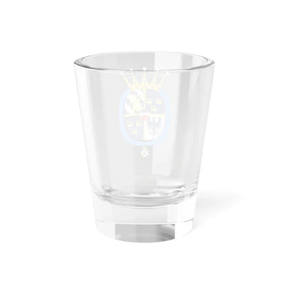 Prinsessan Sofia vapen med Serafimerkors (Sweden) (Coat of Arms) Shot Glass 1.5oz - Go Mug Yourself