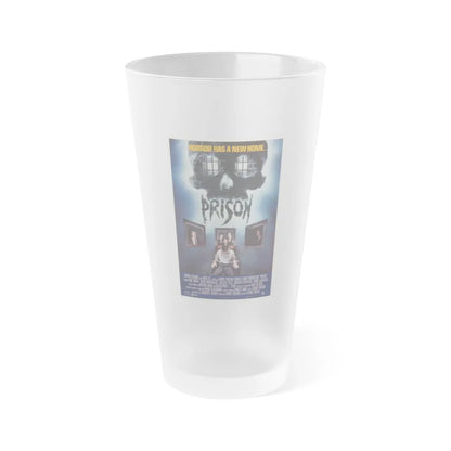 PRISON 1987 Movie Poster - Frosted Pint Glass 16oz-Go Mug Yourself