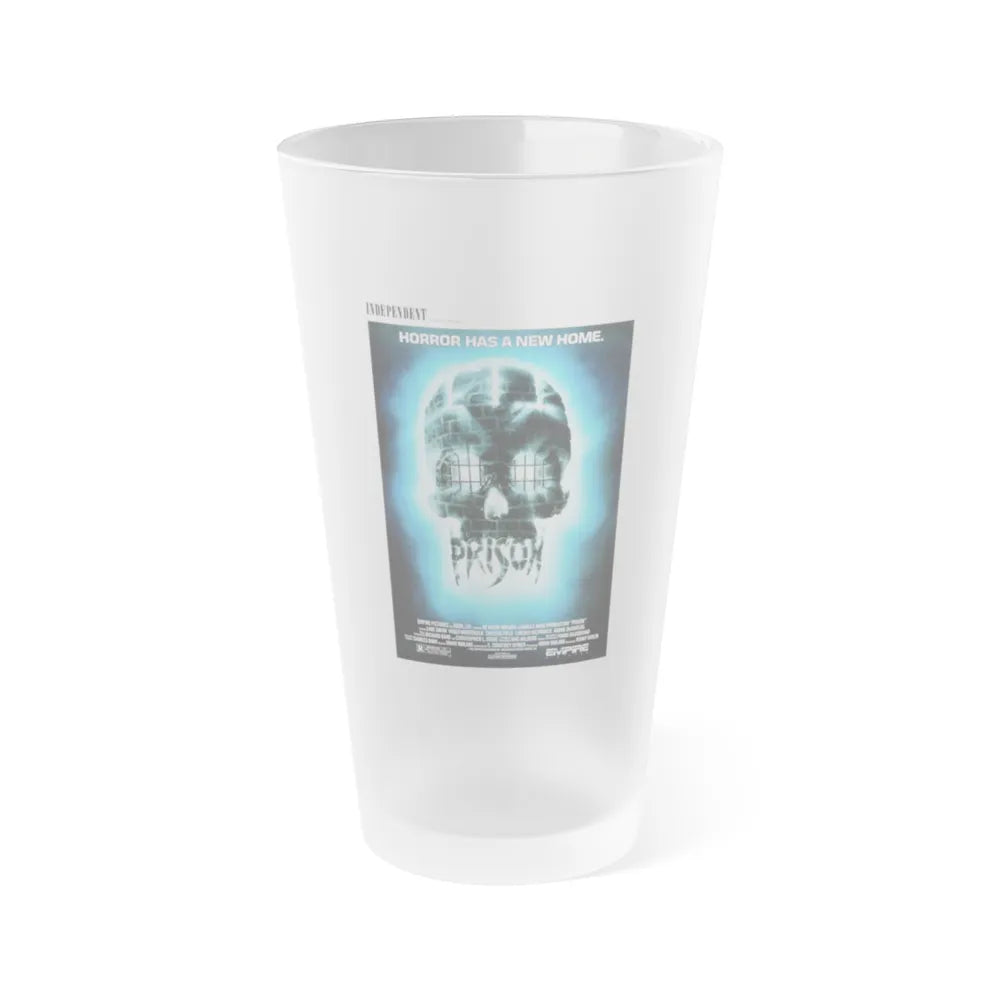 PRISON (2) 1987 Movie Poster - Frosted Pint Glass 16oz-Go Mug Yourself