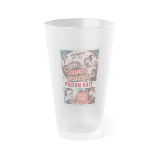 PRISON BAIT (REFORM SCHOOL) 1939 Movie Poster - Frosted Pint Glass 16oz Default Title - Go Mug Yourself
