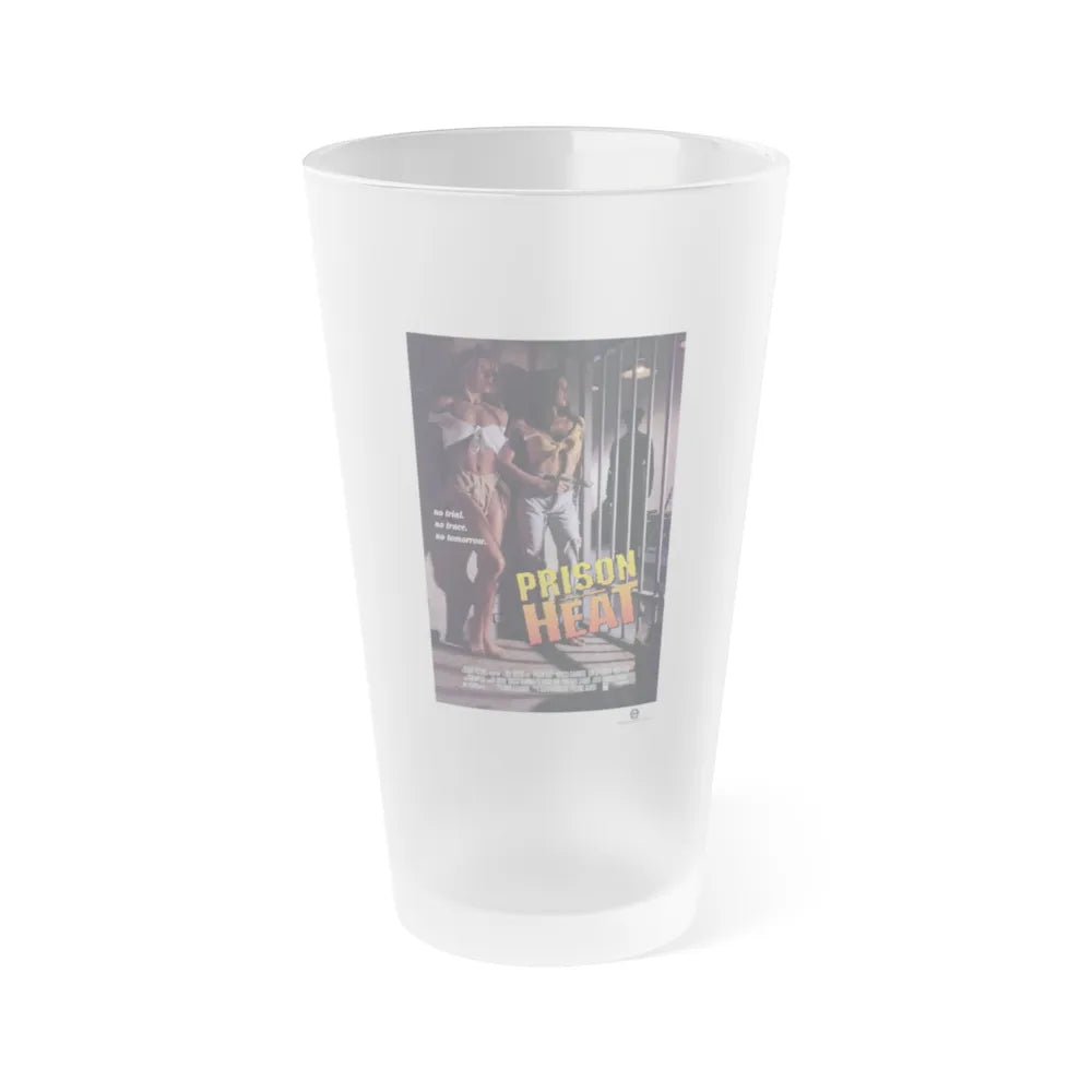 PRISON HEAT 1993 Movie Poster - Frosted Pint Glass 16oz-Go Mug Yourself