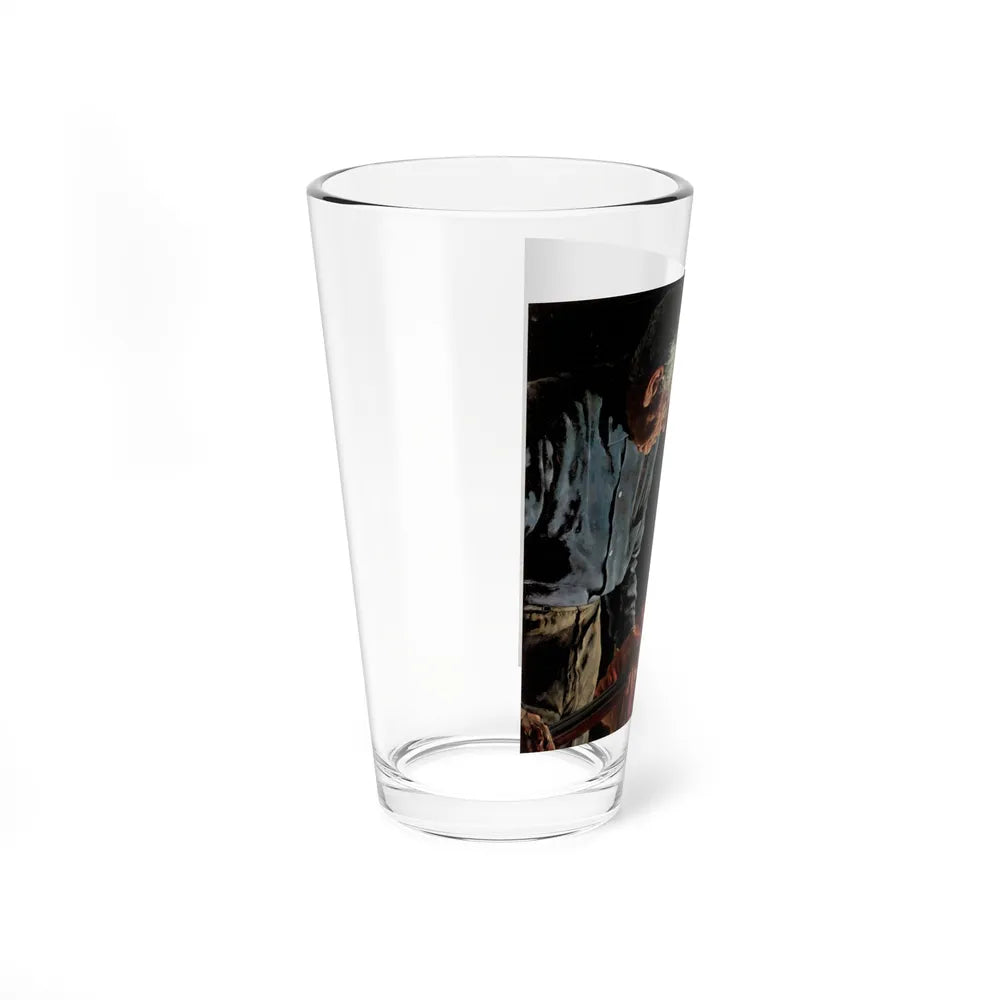 Prisoner (Magazine Illustration) Pint Glass 16oz-Go Mug Yourself