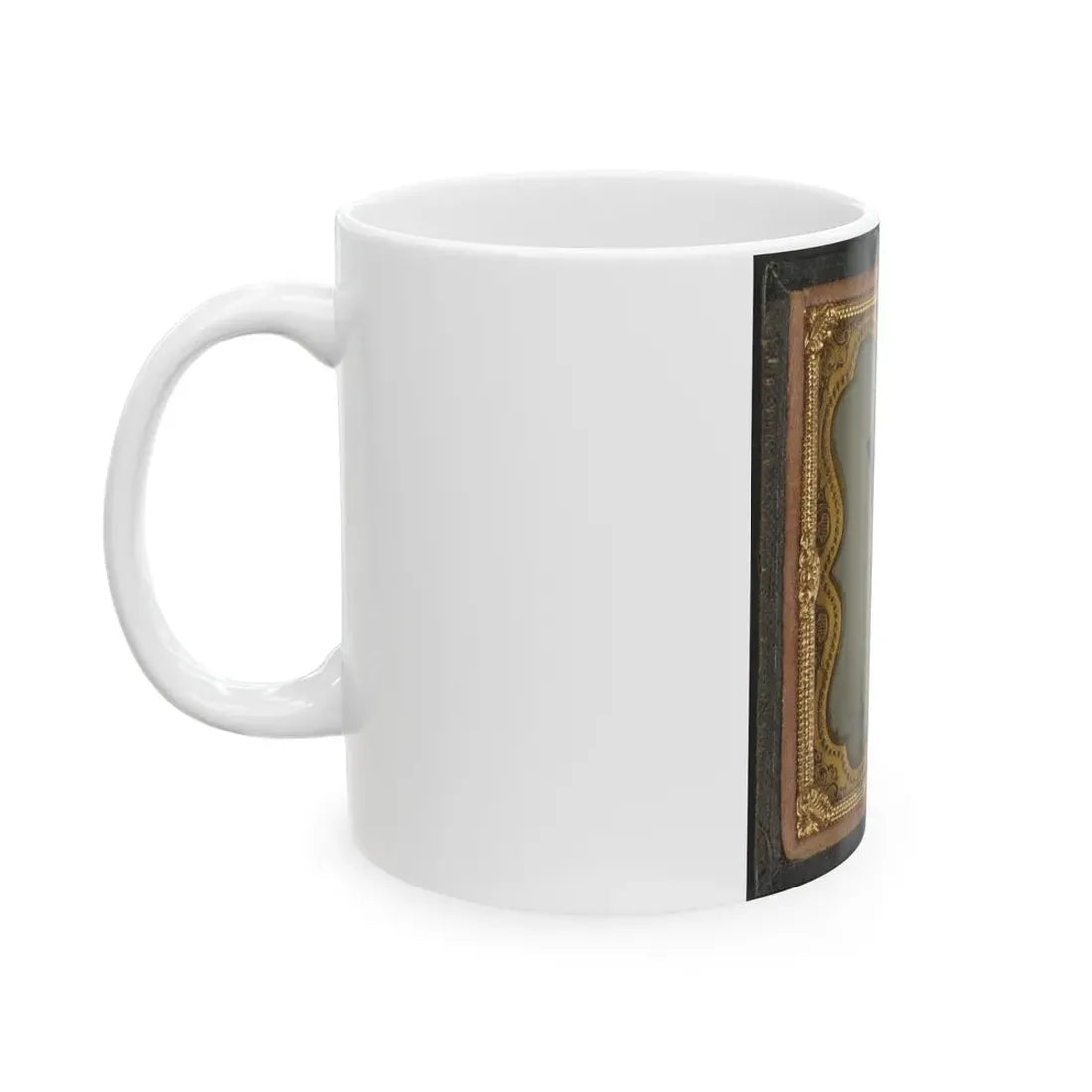 Private Albert B. Martin Of Co. 3, Washington Louisiana Light Artillery Battery (U.S. Civil War) White Coffee Mug - Go Mug Yourself
