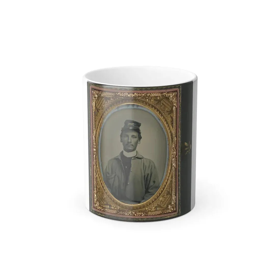 Private Archibald Magill Smith of Co. F, 1St Virginia Cavalry Regiment, and Co. D, 6Th Virginia Cavalry Regiment, in Uniform (U.S. Civil War) Color Changing Coffee Mug 11oz Default Title 11oz - Go Mug Yourself