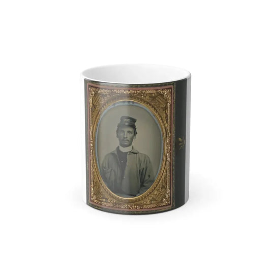 Private Archibald Magill Smith of Co. F, 1St Virginia Cavalry Regiment, and Co. D, 6Th Virginia Cavalry Regiment, in Uniform (U.S. Civil War) Color Changing Coffee Mug 11oz Default Title 11oz - Go Mug Yourself