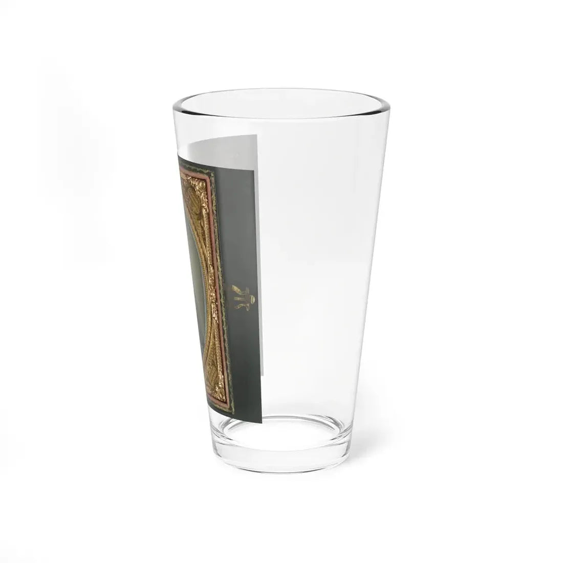 Private Archibald Magill Smith Of Co. F, 1st Virginia Cavalry Regiment, And Co. D, 6th Virginia Cavalry Regiment, In Uniform (U.S. Civil War) Pint Glass 16oz - Go Mug Yourself
