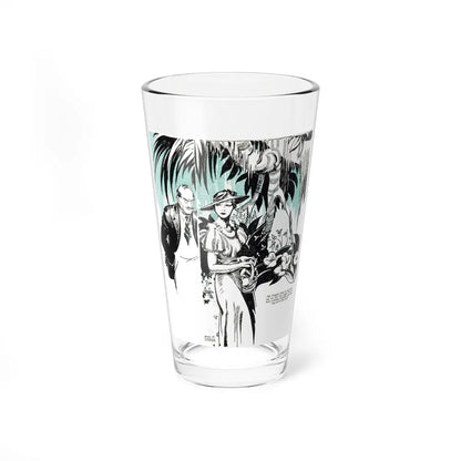 Private Jungle, The Bluebook Magazine, August 1933 (Magazine Illustration) Pint Glass 16oz-16oz-Go Mug Yourself