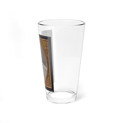Private Louis A. Matos Of Co. C, 5th New York Infantry Regiment In Union Zouave Uniform (U.S. Civil War) Pint Glass 16oz - Go Mug Yourself