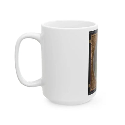 Private Louis A. Matos Of Co. C, 5th New York Infantry Regiment In Union Zouave Uniform (U.S. Civil War) White Coffee Mug - Go Mug Yourself