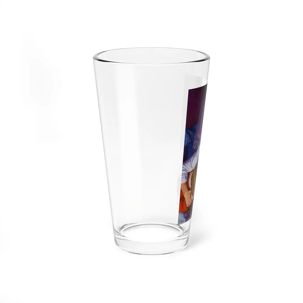 Private Party, paperback cover - Pint Glass 16oz-Go Mug Yourself