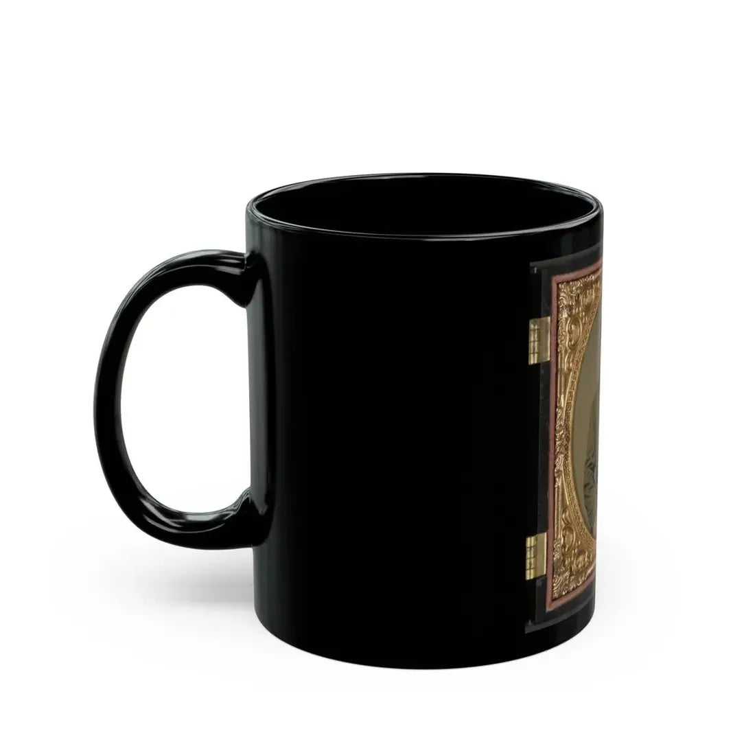 Private Samuel T. Cowley Of Co. A, 2nd Virginia Infantry Regiment (U.S. Civil War) Black Coffee Mug - Go Mug Yourself