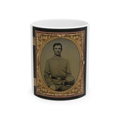 Private Samuel T. Cowley Of Co. A, 2nd Virginia Infantry Regiment (U.S. Civil War) White Coffee Mug 11oz - Go Mug Yourself