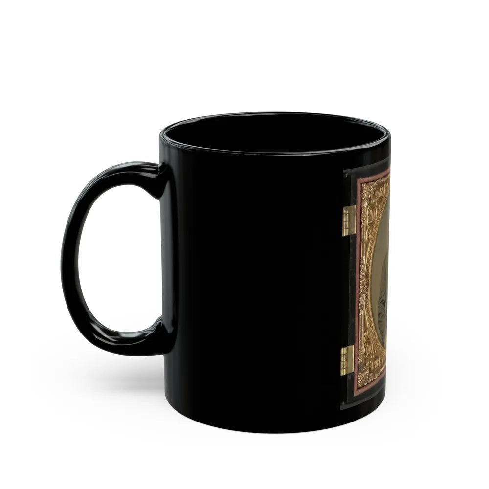 Private Samuel T. Cowley Of Co. A, 2nd Virginia Infantry Regiment (U.S. Civil War) Black Coffee Mug-Go Mug Yourself