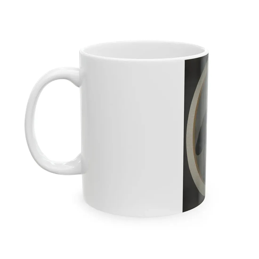 Private Silas York Of Co. F, 5th Illinois Cavalry Regiment, With Single Shot Percussion Pistol, Lefaucheux Revolver, And Sword (U.S. Civil War) White Coffee Mug - Go Mug Yourself