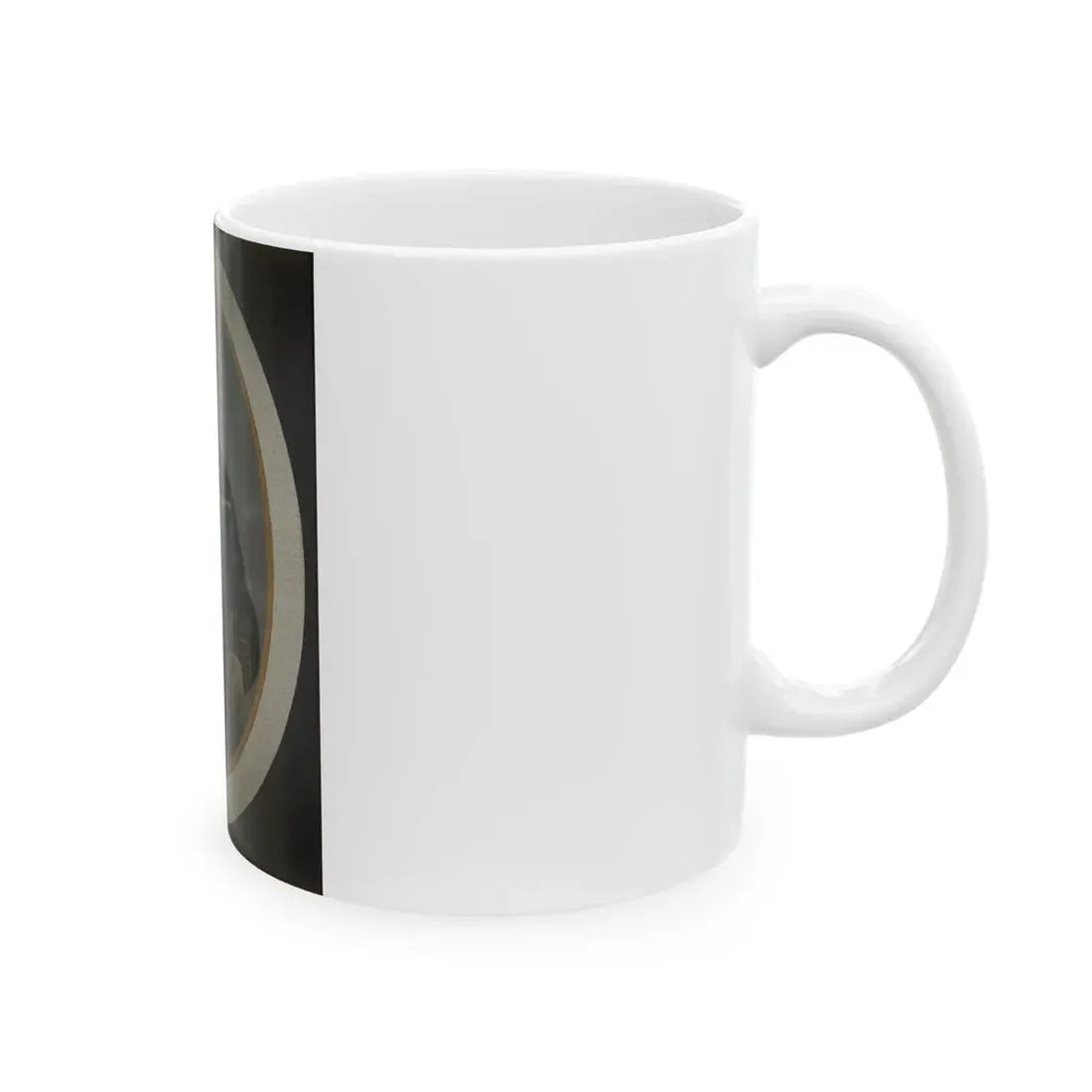 Private Silas York Of Co. F, 5th Illinois Cavalry Regiment, With Single Shot Percussion Pistol, Lefaucheux Revolver, And Sword (U.S. Civil War) White Coffee Mug - Go Mug Yourself