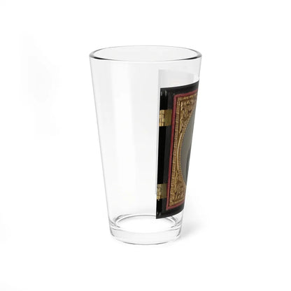 Private Tomley( ) Lumpkin Of 34th Virginia Infantry Regiment, In Uniform (U.S. Civil War) Pint Glass 16oz-Go Mug Yourself