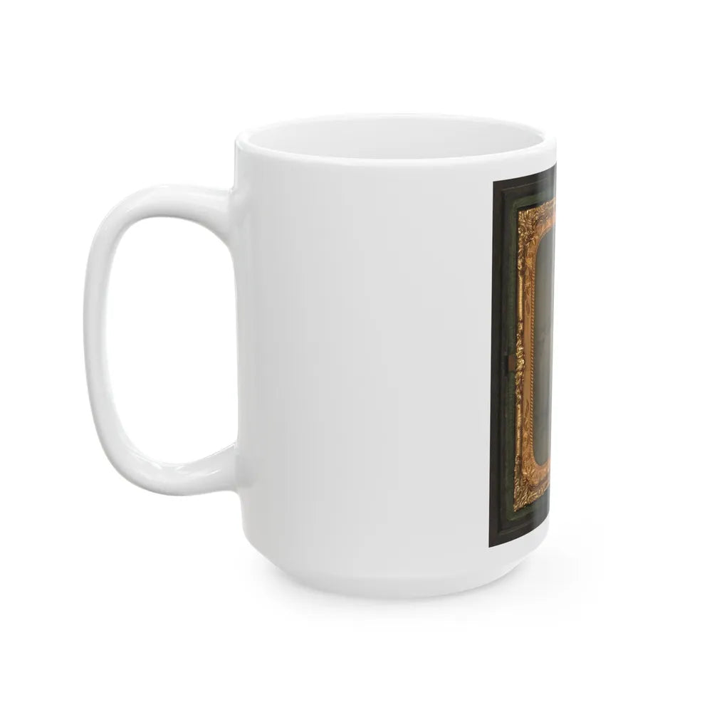 Private W.T. Harbison Of Company B, 11th North Carolina Infantry Regiment (U.S. Civil War) White Coffee Mug-Go Mug Yourself