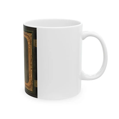 Private W.T. Harbison Of Company B, 11th North Carolina Infantry Regiment (U.S. Civil War) White Coffee Mug-Go Mug Yourself