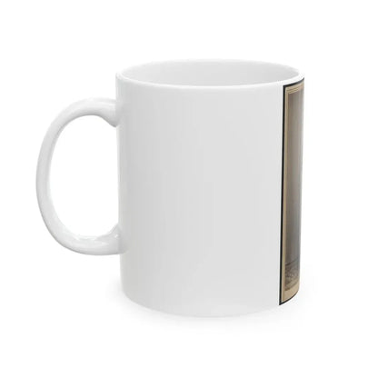 Private William Sargent Of Co. E, 53rd Pennsylvania Infantry Regiment, In Uniform, After The Amputation Of Both Arms (U.S. Civil War) White Coffee Mug - Go Mug Yourself