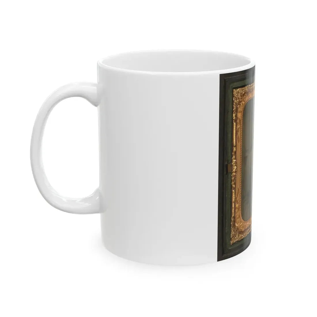 Private W.T. Harbison Of Company B, 11th North Carolina Infantry Regiment (U.S. Civil War) White Coffee Mug - Go Mug Yourself