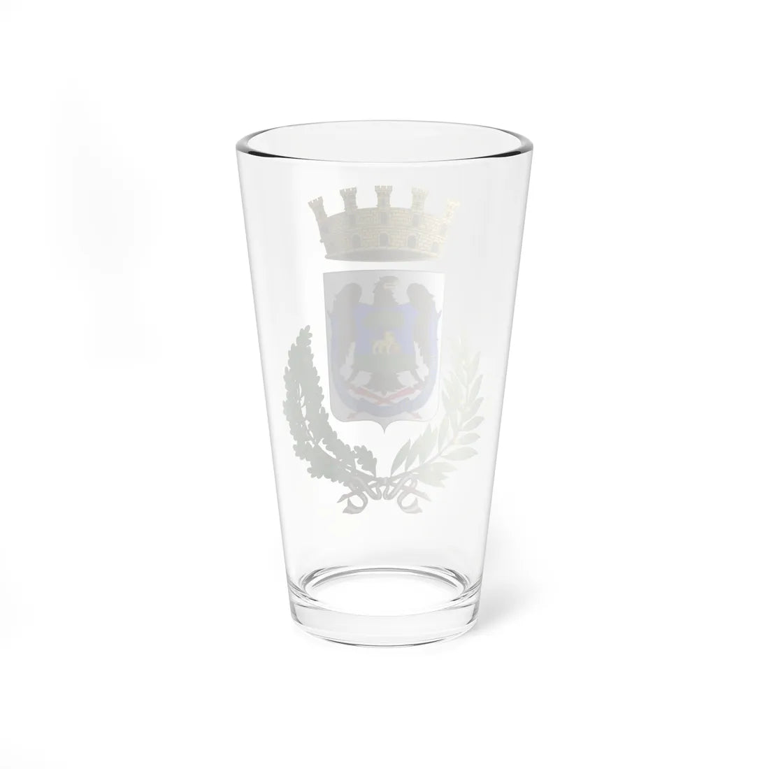 Priverno-Stemma (Italy) (Coat of Arms) Pint Glass 16oz - Go Mug Yourself