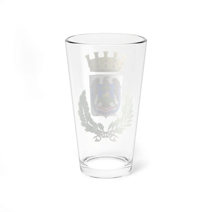 Priverno-Stemma (Italy) (Coat of Arms) Pint Glass 16oz - Go Mug Yourself