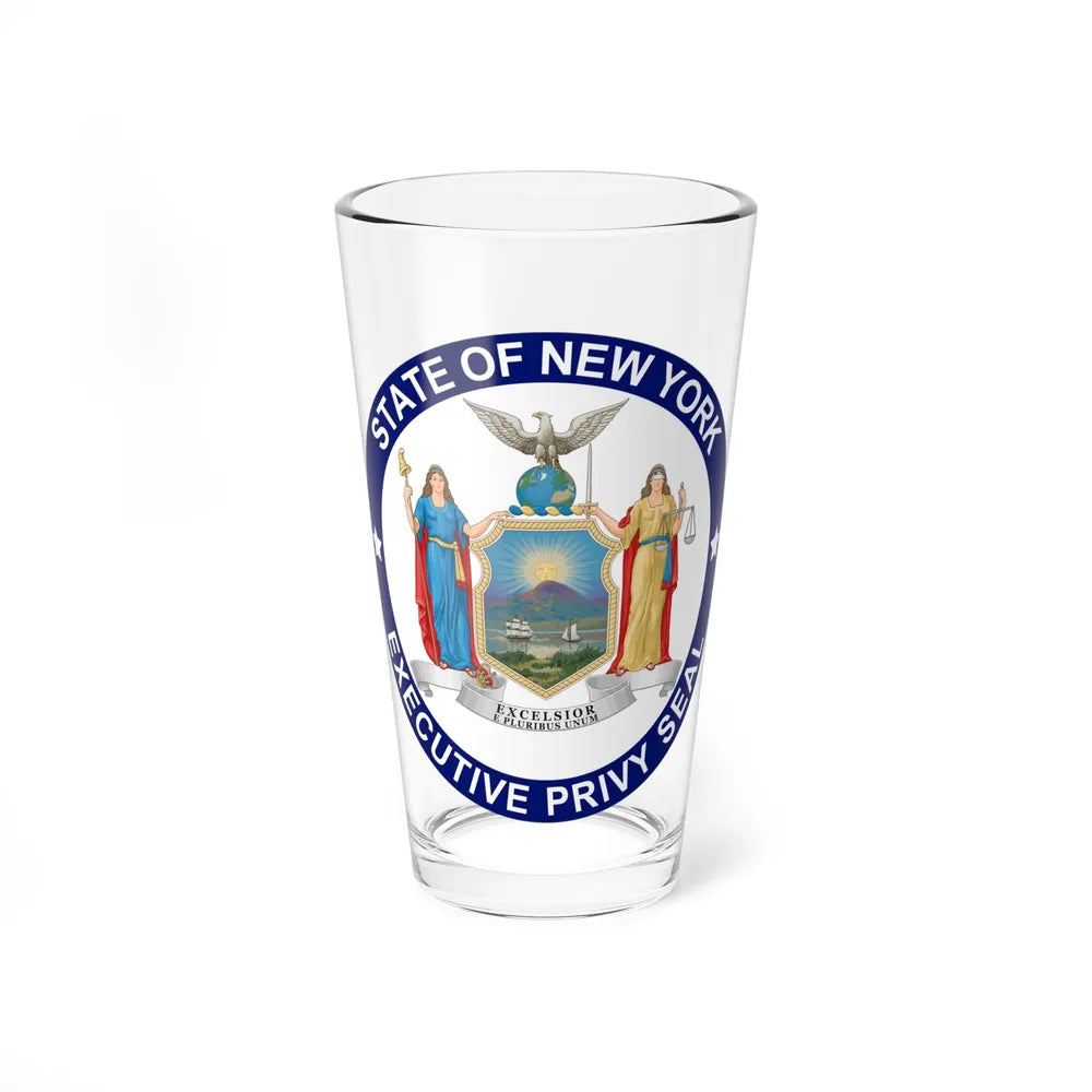 Privy Seal of New York - Pint Glass 16oz-16oz-Go Mug Yourself