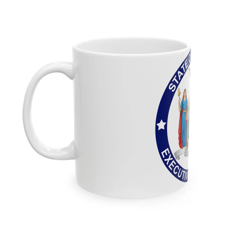 Privy Seal of New York - White Coffee Mug-Go Mug Yourself