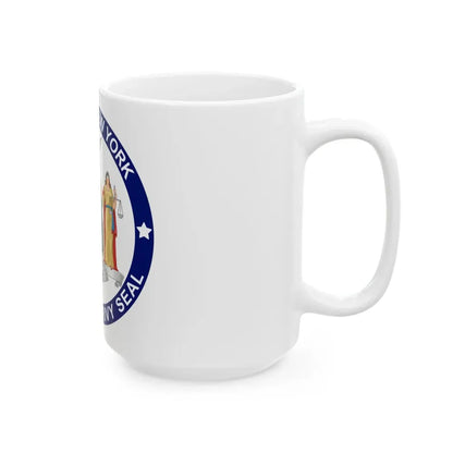 Privy Seal of New York - White Coffee Mug - Go Mug Yourself