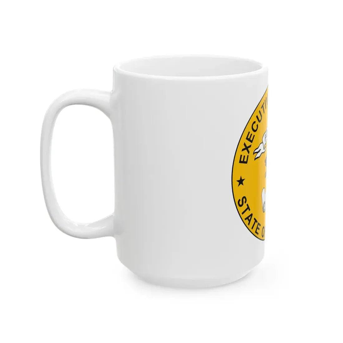 Privy Seal of Wisconsin - White Coffee Mug - Go Mug Yourself