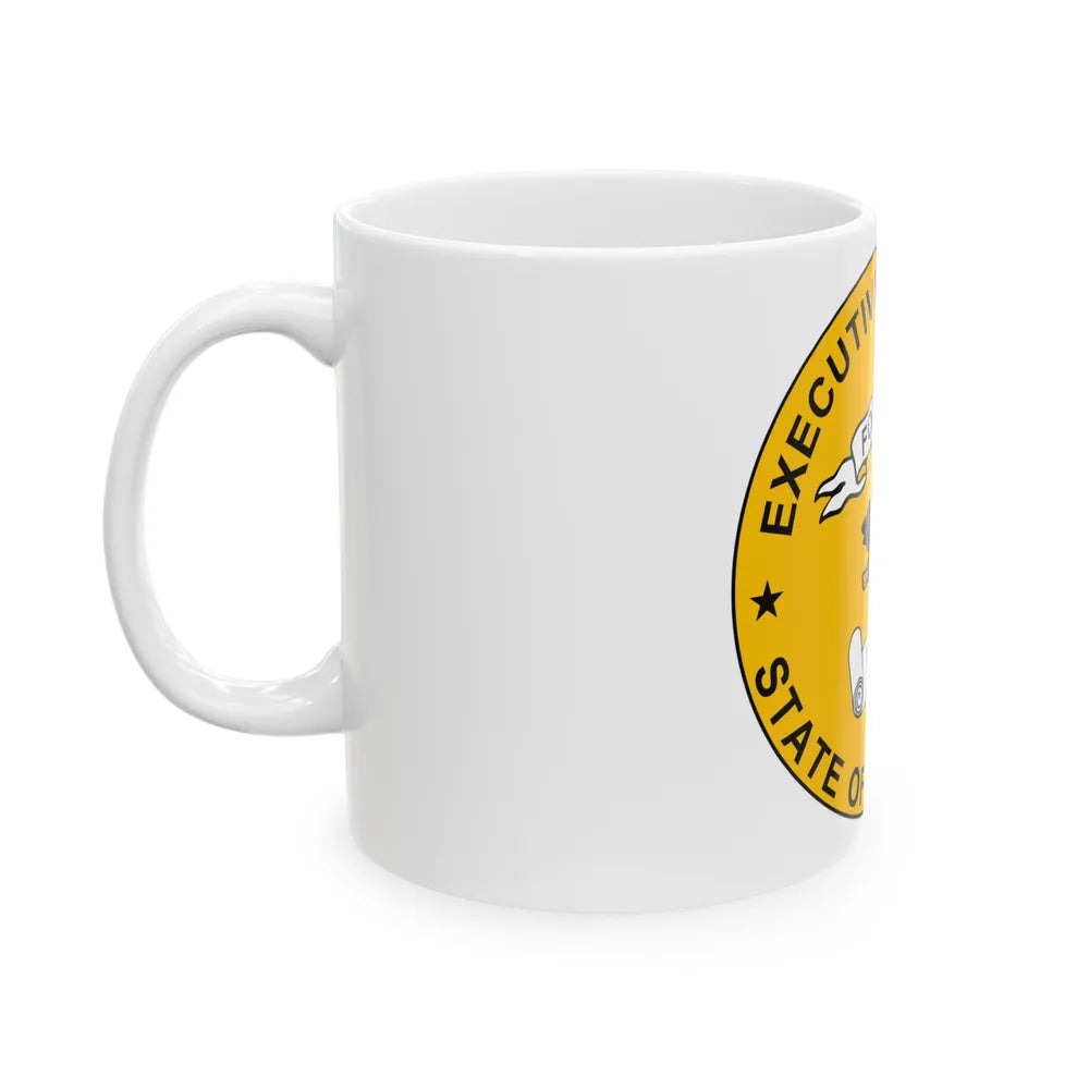 Privy Seal of Wisconsin - White Coffee Mug-Go Mug Yourself