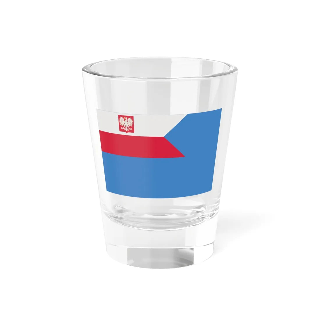 PRL Bandera pjp (Poland) Shot Glass 1.5oz 1.5oz - Go Mug Yourself