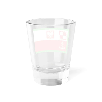 PRL Border Defence naval aviation flag (Poland) Shot Glass 1.5oz - Go Mug Yourself
