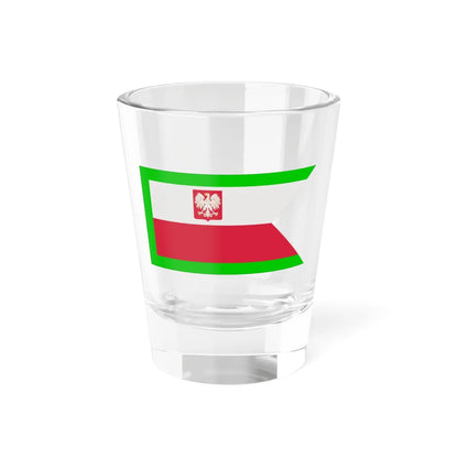 PRL Ensign Border Defence Army (Poland) Shot Glass 1.5oz 1.5oz - Go Mug Yourself